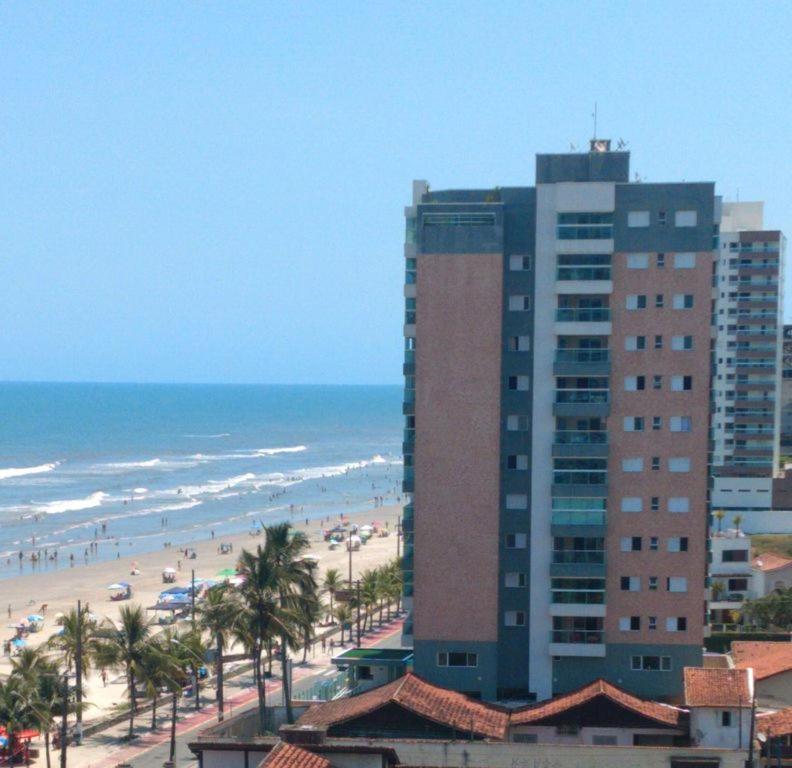 Apartamento Temporada Pe Na Areia มอนกากวา ภายนอก รูปภาพ